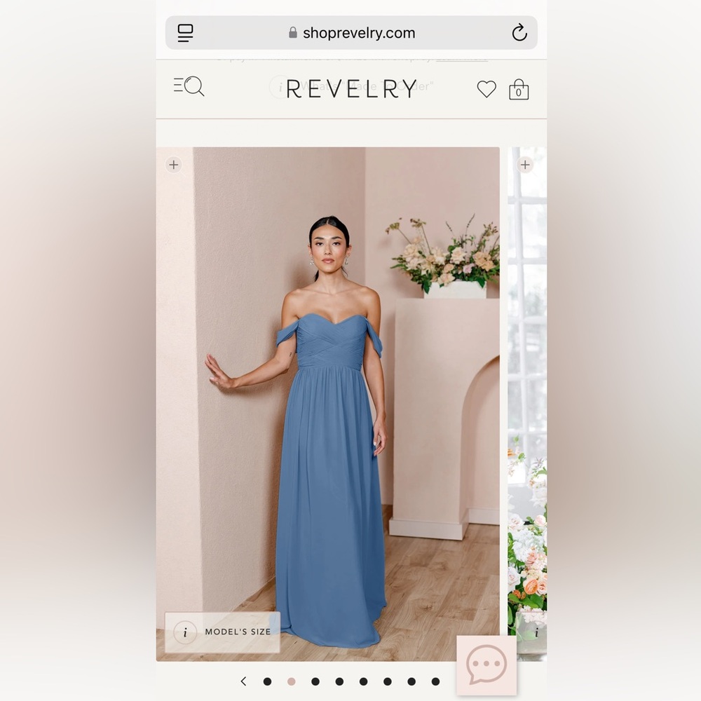 Revelry Kennedy Chiffon Convertible Dress